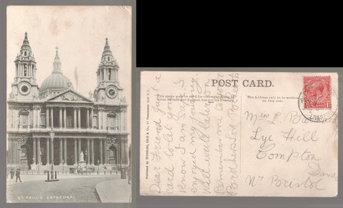 1919 paquebot posted - 1919, at
