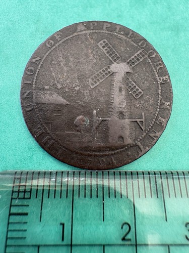 1794 appledore kent halfpenny - 1794,