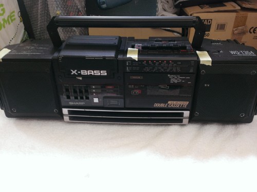 Boombox ghetto blaster - boombox,