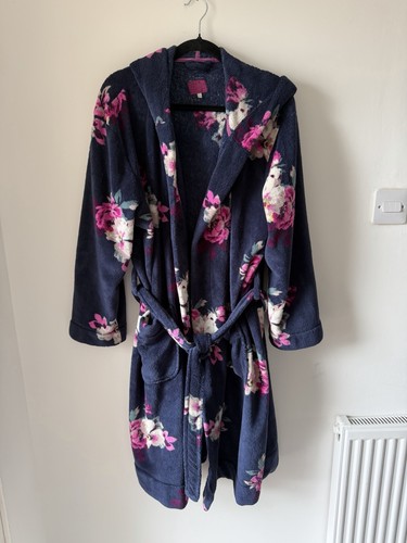 Joules rita navy floral fleece - rita,