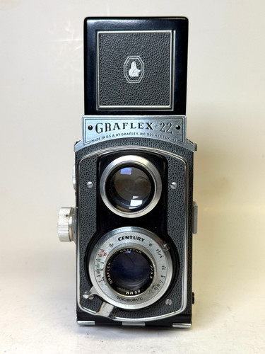 Graflex model 200 twin - 200, lens
