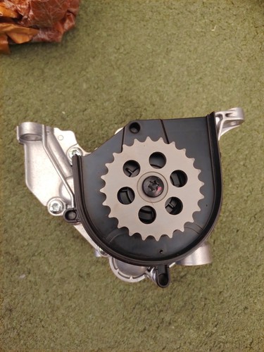 Engine oil pump with bolts - oil,