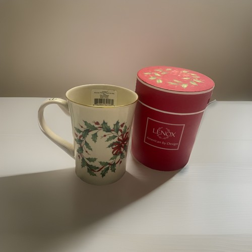 Lenox mug christmas deck - lenox,