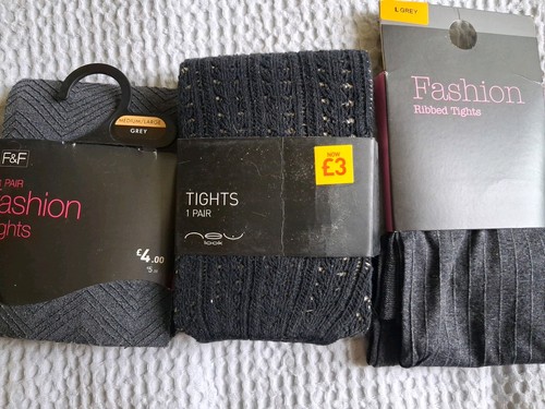 Patterned tights bundle - tights,