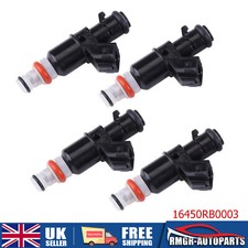 4Pcs New For Honda Jazz Mk3 Petrol Fuel Injectors 16450-RB0-003 16450RB0003 UK