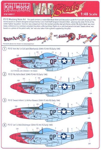 Kits world decals p - world, 1/48