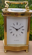 Original H. SAMUEL Carriage Clock Made in England 11J