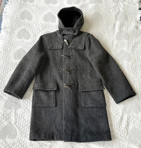 Gloverall duffle gray wool - gloverall,