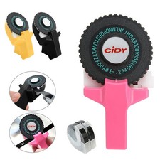 Manual embossing label - 3d,