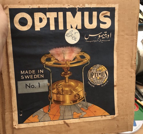 Vintage optimus camping - vintage, no