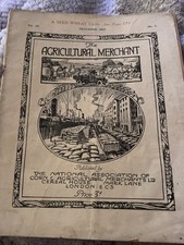 ￼Agricultural Merchant Cereal Corn Magazine 1937 With Great Adverts & Articles