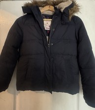 FatFace Girls Navy Blue Parka