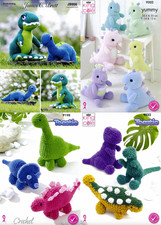 Dinosaurs Knitted and Crochet