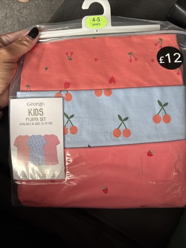 Girls set shortie pjs age - 3,