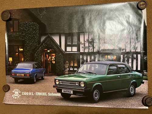 Leyland marina dealer poster - leyland,
