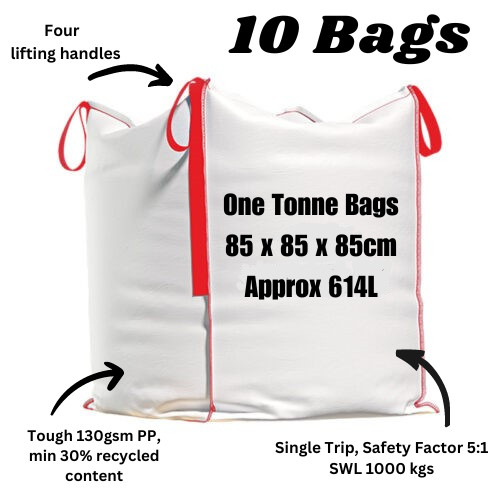 One ton bag bulk bags - 10,