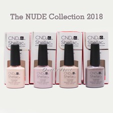 CND Shellac The NUDE COLLECTION 2018 UV Gel Polish Color 7.3ml .25oz @Pick ANY