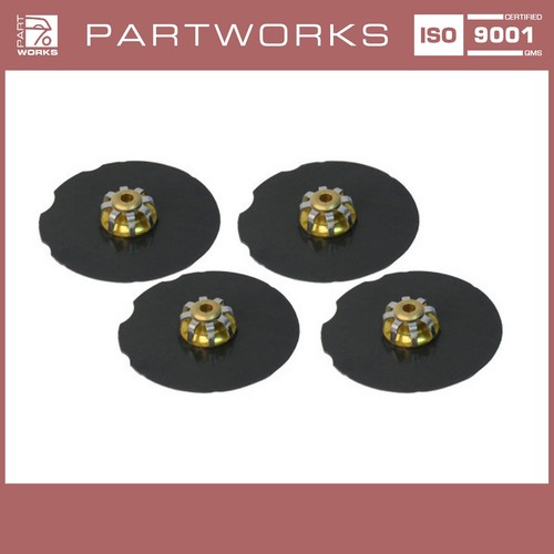 Damping plate brake caliper - 4x,