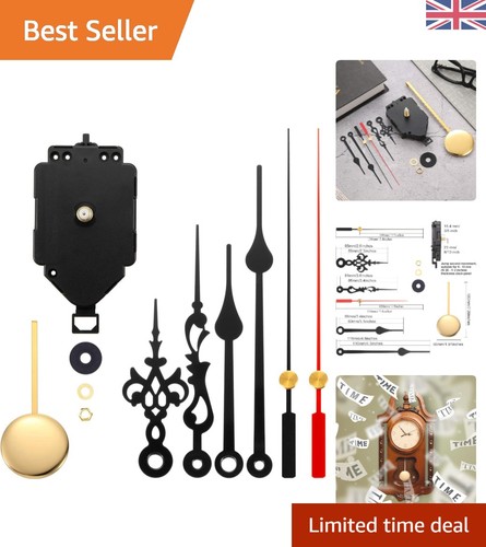 Elegant quartz pendulum clock - pendulum,