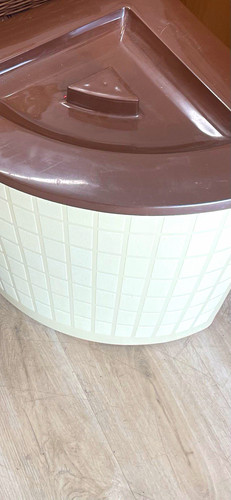 Vintage mcm laundry basket - ,