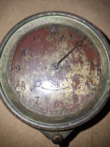 Vintage smiths car clock bezel - vintage,