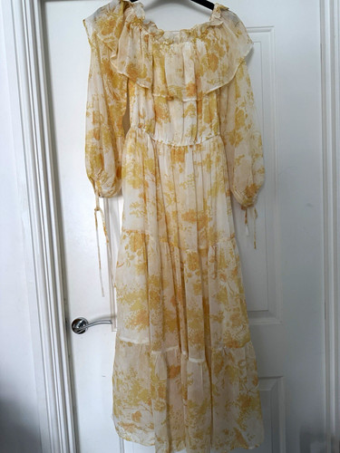River island chiffon maxi - river,