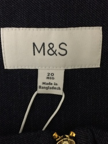 Women waistcoat denim - m&s,