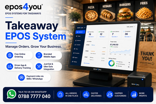 Takeaway epos system - epos, touch