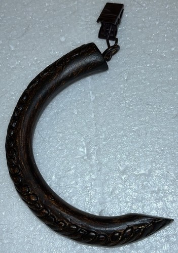 Wood drapery curtain rings - drapery,