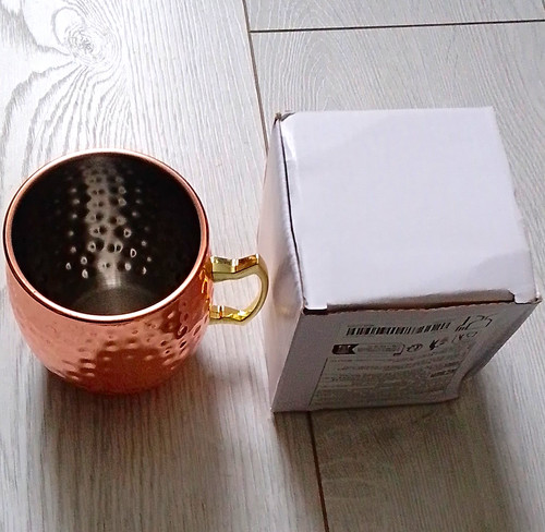 Hammered copper moscow mule - copper,