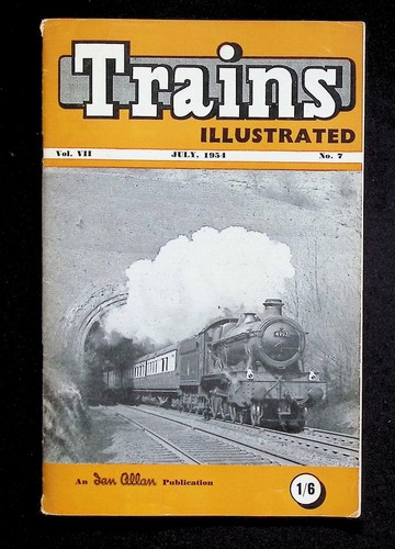 Trains illustrated july - trains, –