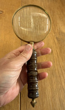 Antique Magnifying Glass Brass