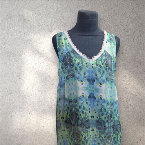 Label lab sheer sleeveless - lab,