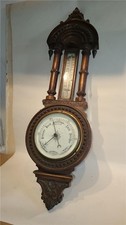 Vintage mahogany brass wall - &,
