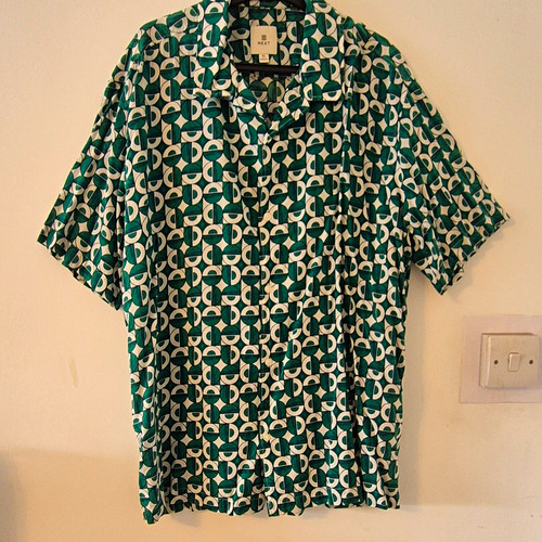 Next men green white - green,