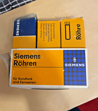 3 pcs Vintage Siemens Tube Boxes for Audio tubes EL34