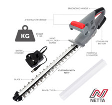 12V Cordless Hedge Trimmer and