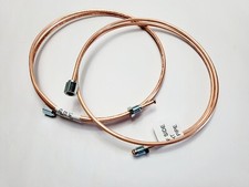 New Rear 1Pair Brake Pipes