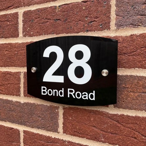 House number plaques - number,
