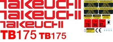 TAKEUCHI TB175 MINI DIGGER
