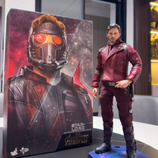 Hot Toys Star-Lord 1/6 Scale Figure Avengers Infinity War Chris Pratt NEW
