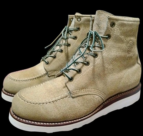 Vintage 1996 chippewa roughout - chippewa,