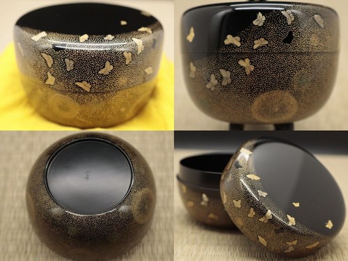 Japanese lacquer wooden tea - japanese,