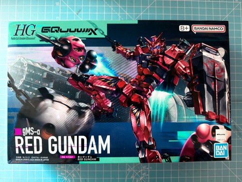 Bandai red gundam 144 - gundam, hg