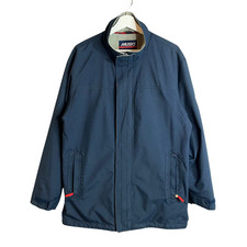 MUSTO Performance Waterproof Sailing Jacket Medium Blue Navy Outdoor Coat