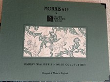 Morris & Co Luxury Wallpaper Sample Book Emery  Walkers House Coll. COMPLETE