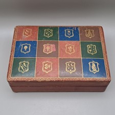 Antique Leather Playing Card
