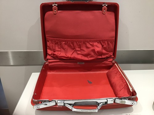 Vintage samsonite red hard - vintage,