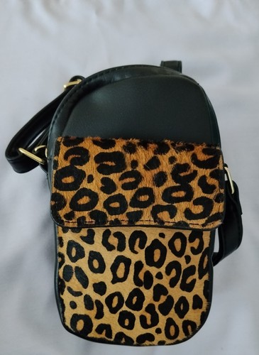 Leopard print crossbody bag - leopard,