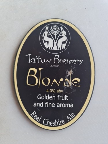 Tatton brewery blonde - tatton, ''
